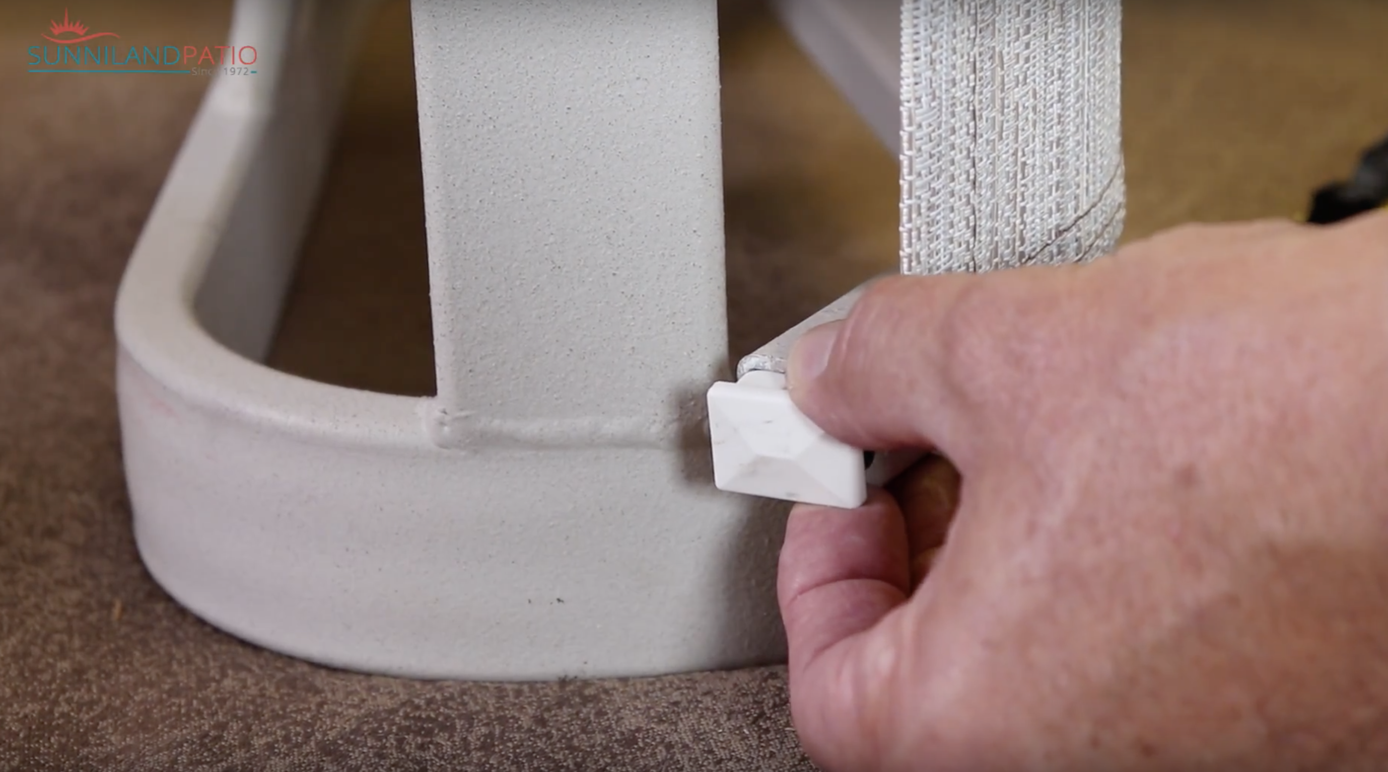 How to Measure and Install Sling Rail Endcaps Sunniland Patio Patio